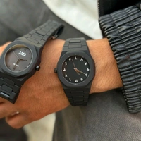 Sabr Minimal Matte Arabic Dial Watch (Black) | Luxury-Inspired Design - SRB2