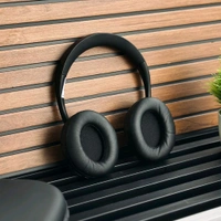 Wireless ANC Headphones, Foldable Design, Heavy Bass Sound, Noise Cancelling Bluetooth Headset with Mic, Comfortable Over-Ear Fit for Music, Gaming & Travel - Black