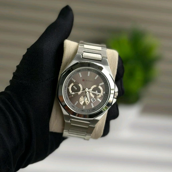 Fenton Budget Analog Quartz Watch – Premium Style at a Budget Pric - Gray