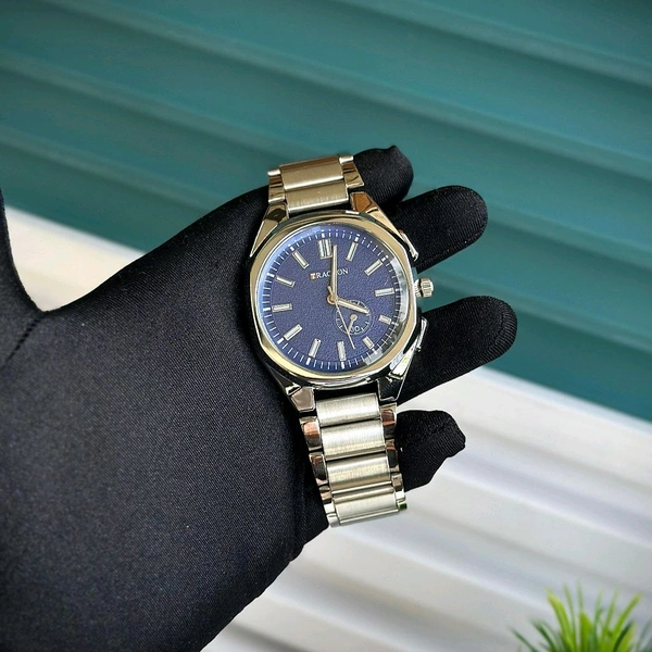 Trackon Budget Analog Quartz Watch – Premium Style at a Budget Price - Blue