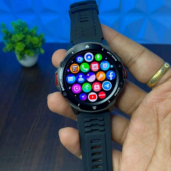 G15 Pro 5G Android Smartwatch – Round Dial | 32GB ROM + 2GB RAM | AMOLED Display | First in India - Prepaid Orders Only Accepted