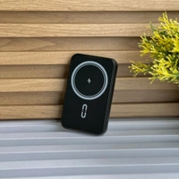 Super Fast Wireless Power Bank | 4 In-Built Cables + Magsafe Ring | 10000mAh Slim & Portable Design