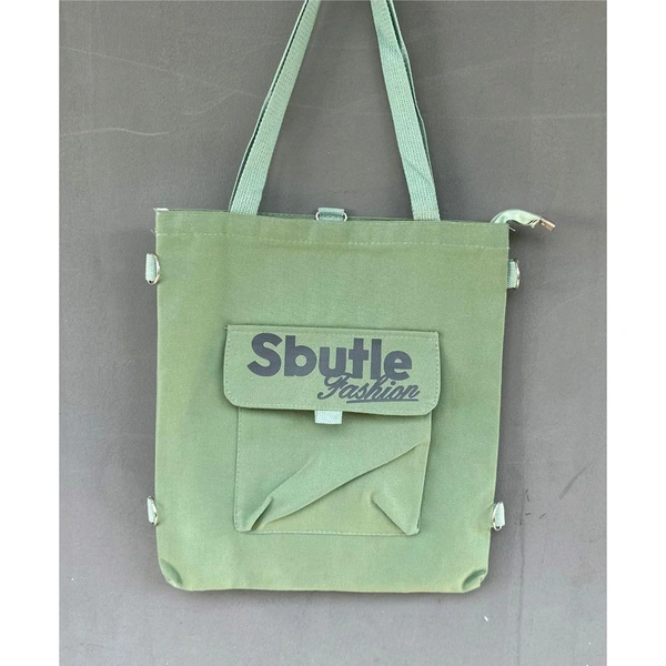 Cute Canvas Aesthetic Tote Bag for Women, Totes Shoulder Book Bag Shopping Reusable Grocery Bags, for Casual Vacation, Shopping, Work, Gym, Beach - Green