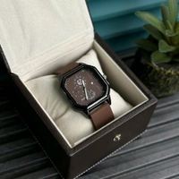 Most Demanded RULAX Analog Quartz Movement Watch With High Quality Strap Best finishing Body & Case - Brown