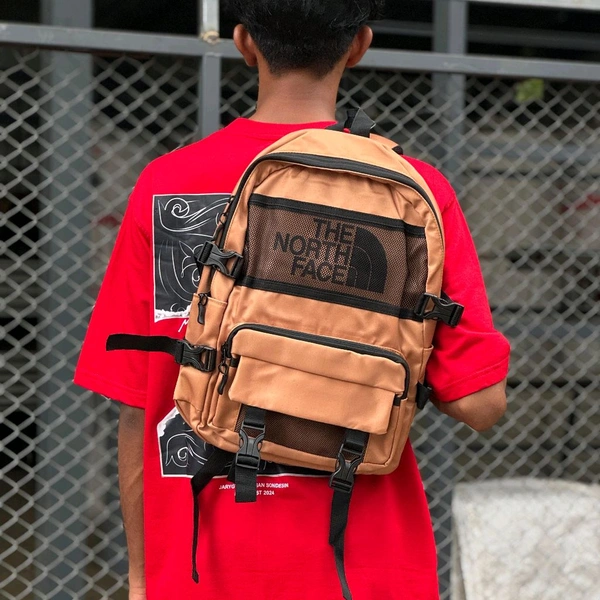 Urban Explorer Heavy-Duty Backpack – Multi-Pocket Travel Utility Bag - Sandstone Tan