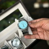 Luxury Quartz Men's Watch – Sabr Edition | 41MM Dial | Date Display | Arabic Numerals | Stainless Steel Strap