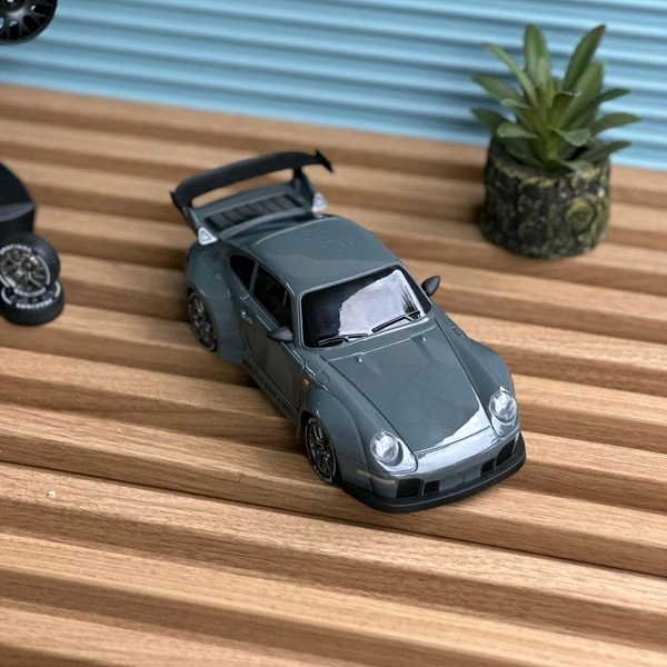 Porsche 911 Break Racing The Dawn – High-Speed 4WD Drift RC Car (1:24 Scale) LED Lights | DIY Tire Replacement | Pro Chassis - Porsche 911
