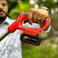 48V Electric Grass Cutter with Dual Battery – High-Power Brush Cutter for Garden & Farm Use