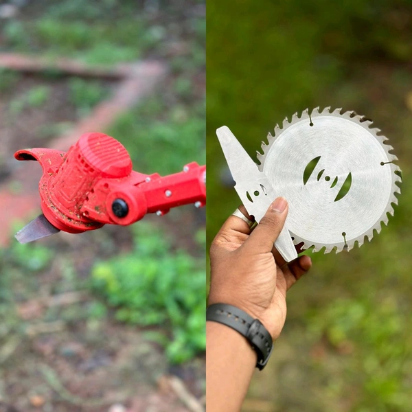 48V Electric Grass Cutter with Dual Battery – High-Power Brush Cutter for Garden & Farm Use