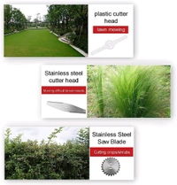 48V Electric Grass Cutter with Dual Battery – High-Power Brush Cutter for Garden & Farm Use