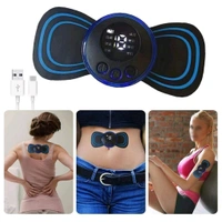 Portable USB Neck Massager Electric Neck Massager Automatic Massage Enhancer Mini Cervical Massager EMS Lymphatic Drainage Massage with Cable (Vibrator) - Pack Of 1
