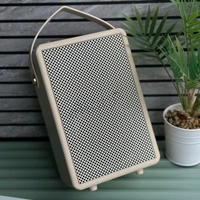 New Tvftonspeaker Wireless Bluetooth Speaker | Dolby Sound | USB Playback | Carbon Texture Body | Type-C Charging | Portable Handle | Long Battery Backup - 1 Month Cybzone Warranty