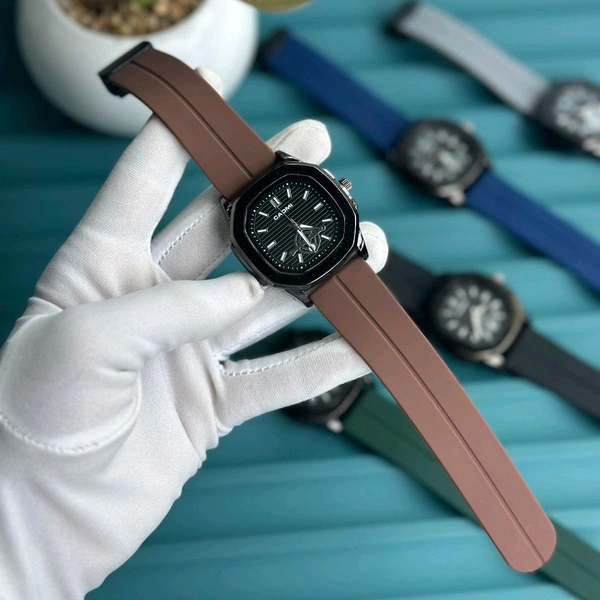 Caomi Budget Analog Quartz Watch – Premium Style at a Budget Price - Brown