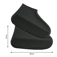 Non-Slip Silicone Rain Reusable Anti skid Waterproof Fordable Boot Shoe Cover