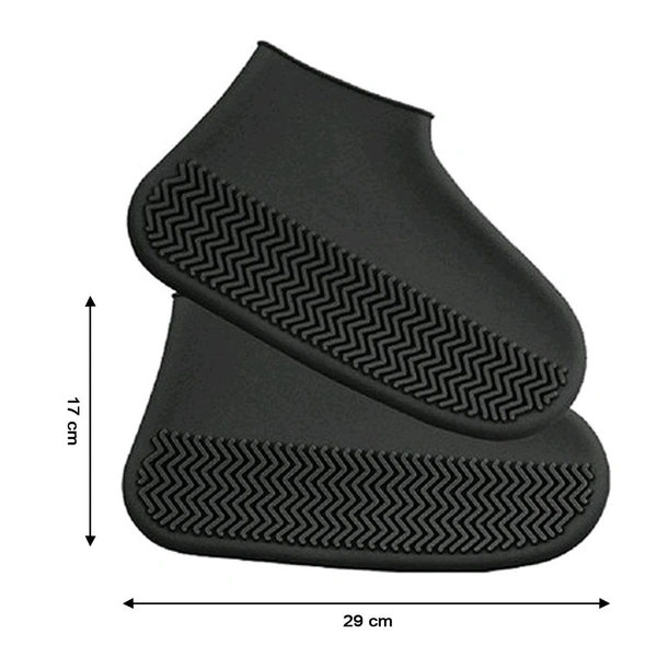 Non-Slip Silicone Rain Reusable Anti skid Waterproof Fordable Boot Shoe Cover