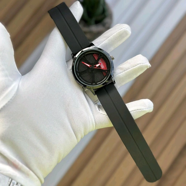 Feebok Alloy Spinning Model Budget Analog Quartz Watch – Premium Style at a Budget Price - SRB2