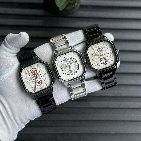 Rick Budget Analog Quartz Watch – Premium Style at a Budget Price - Silver