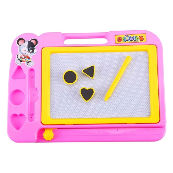 Children Magnetic Drawing Board Magic Slate Pen Doodle Pad Erasable Drawing, Magnetic Painting Sketch Pad for easy reading writing learning