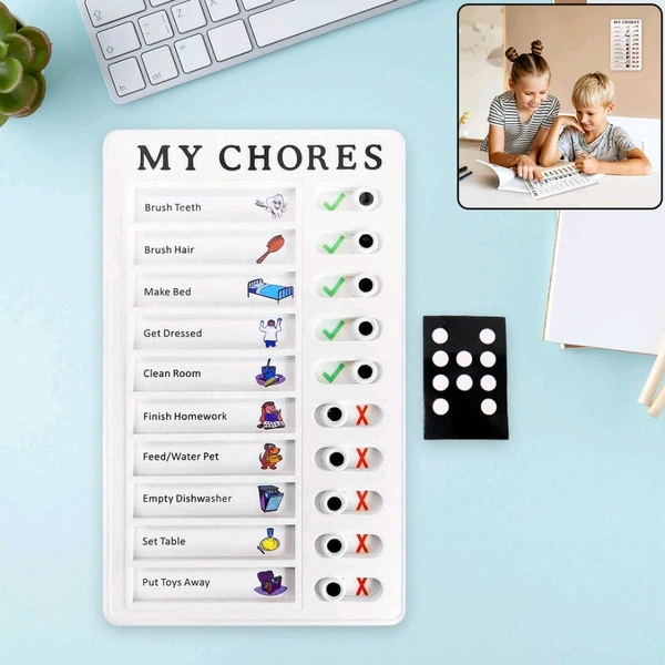 Portable My Chores Home Note Board Management Planning Memo Boards Reminding Time