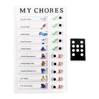 Portable My Chores Home Note Board Management Planning Memo Boards Reminding Time