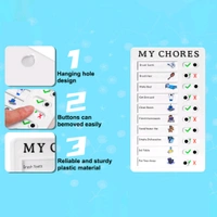 Portable My Chores Home Note Board Management Planning Memo Boards Reminding Time