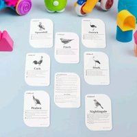 KidKraft Early Learner Educational Flashcards – 32 Birds Identification Cards for Toddlers & Kids | Realistic Images with Names | Montessori Learning Aid for Preschool & Kindergarten