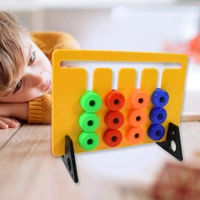 Montessori Slide Puzzles Toys for Kids 4 5 6 Years Boys Girls, Learning Colour and Pattern Matching Montessori Slide Puzzle Game for Kids