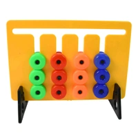 Montessori Slide Puzzles Toys for Kids 4 5 6 Years Boys Girls, Learning Colour and Pattern Matching Montessori Slide Puzzle Game for Kids
