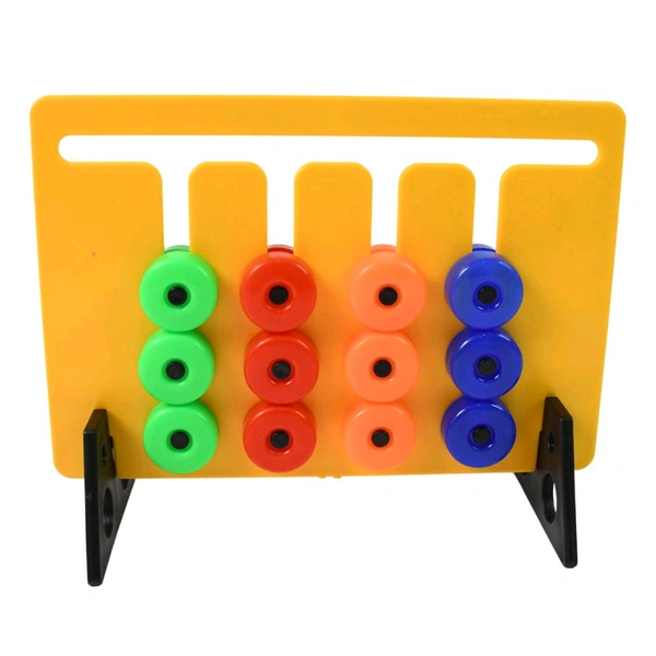Montessori Slide Puzzles Toys for Kids 4 5 6 Years Boys Girls, Learning Colour and Pattern Matching Montessori Slide Puzzle Game for Kids