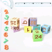 Wooden Math Time for Kids - Educational Math Card Game 