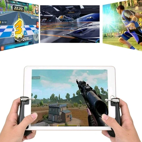 Mobile Phone Game pad BGMI Game Controller SR Joystick Compatible with iOS & Android Phone