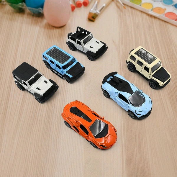 Mini Pull Back Car Widely Used By Kids & Children For Playing Purposes, Metal & Plastic Kids Toy Car, No. Of Wheel: 4