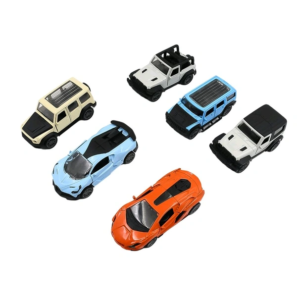 Mini Pull Back Car Widely Used By Kids & Children For Playing Purposes, Metal & Plastic Kids Toy Car, No. Of Wheel: 4