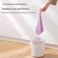 Microfiber Cleaning Cloth with Box Multi-Functional Dish Washing Towel Cleaning Rag, Extractable Microfiber Cloths Car Glass Windows Strong Cleaning Home, Kitchen