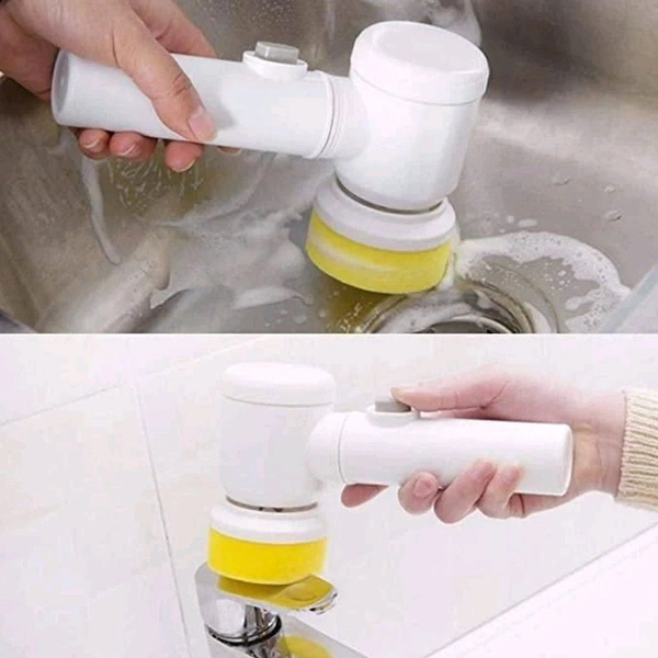 5 in 1 Home Kitchen Electric Cleaning Brush, Electric Spin Scrubber