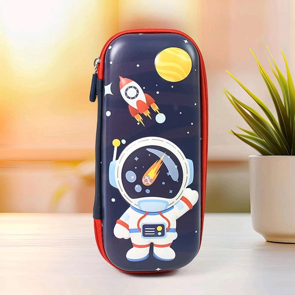 Pencil Box / Kids School Supply Organizer Students Stationery Box / Stationary Box for Girls & Boys / Print Many Vary Large Capacity School Supply Organizer Students Stationery Box - Girls Boys Pen Pouch (1 Pc / Mix Design)
