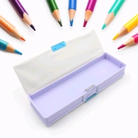 Multipurpose Compass Box, Plastic Double Deck Pencil Case with 2 Compartments, Supplies Utility Box Storage Organizer, Pencil Box for School, Cartoon Printed Pencil Case for Kids, Birthday Gift for Girls & Boys 