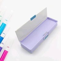 Multipurpose Compass Box, Plastic Double Deck Pencil Case with 2 Compartments, Supplies Utility Box Storage Organizer, Pencil Box for School, Cartoon Printed Pencil Case for Kids, Birthday Gift for Girls & Boys 