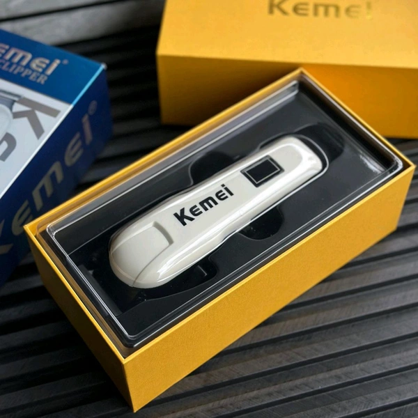 Kemei Professional Hair Clipper Trimmer – Rechargeable, LED Display, High Precision Blade (Cordless)