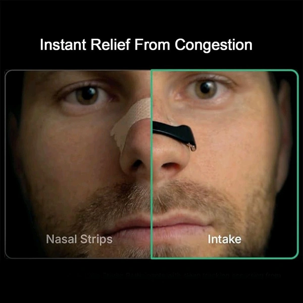 Nasal Strip Starter Kit - Boost Oxygen Intake, Reduce Snoring, Improve Sleep Quality - Sweat Resistant, Skin Safe Nasal Strips - Extra Strength Snoring Solution