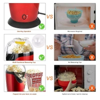 Automatic Electric corn Maker / Snack Maker Machine Per, Technical Data: 230V, 50Hz & 1200W
