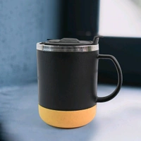 350ml Insulated Coffee Mug with Spill-Proof Lid – Double Wall Travel Cup for Hot & Cold Beverages – Stylish and Beige Reusable Drinkware for Home, Office, and Outdoor Use