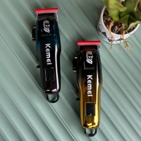 Kemei KM-730A Professional Hair Clipper – Gold Edition - Gold Black