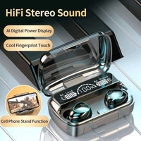 Wireless In-Ear Earbuds Bluetooth 5.0 Headphones Mini Stereo Earbuds Sport Headset Bass Sound Built-in Mic phone M10 TWS