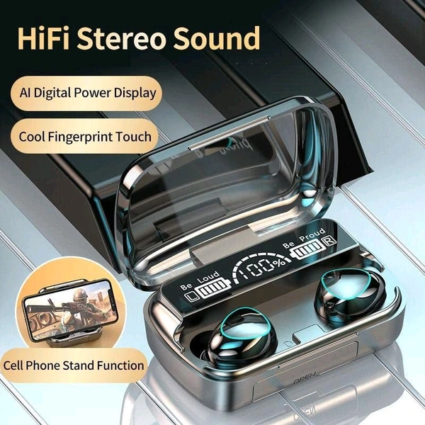 Wireless In-Ear Earbuds Bluetooth 5.0 Headphones Mini Stereo Earbuds Sport Headset Bass Sound Built-in Mic phone M10 TWS