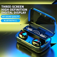 Wireless In-Ear Earbuds Bluetooth 5.0 Headphones Mini Stereo Earbuds Sport Headset Bass Sound Built-in Mic phone M10 TWS