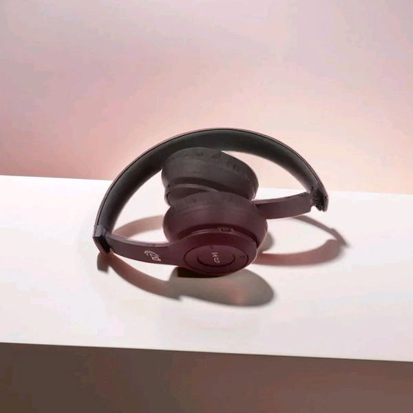 Over The Head Bluetooth Headset Foldable Headband Hands-free with Calling Function (1 Pc)