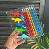 Fun-Themed Pencil & Eraser Set for Kids
Perfect for school, gifting, or creative play! - Fast Food Edition