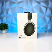 Foldable Wireless Head-Mounted Earphones with Carry Case – Ideal for Travel, Work & School - Black