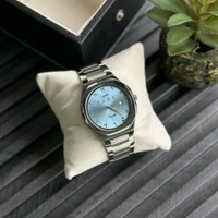 Luxury Quartz Men's Watch – Sabr Edition | 41MM Dial | Date Display | Arabic Numerals | Stainless Steel Strap